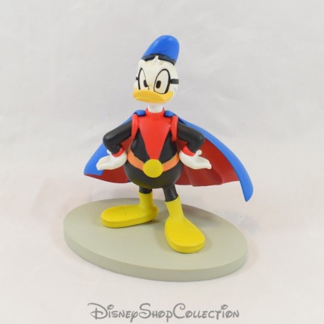 Super Donald DISNEY Accetta Mantella Fantomialde Anatra Resina 13 cm