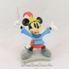 Topolino Figurina in resina DISNEY Mickey Hachette Costume da Topolino un eroe suo malgrado 13 cm
