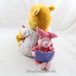 Peluche Winnie et Porcinet WALT DISNEY COMPANY dos à dos