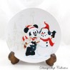 Piatto Topolino DISNEY STORE Walt's Holiday Lodge neve Natale 20 cm