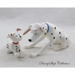 Figurine Penny et Perdita LEBLON DELIENNE Disney Les 101 dalmatiens statuette Édition Limitée 5000 exemplaires 18 cm (R18)