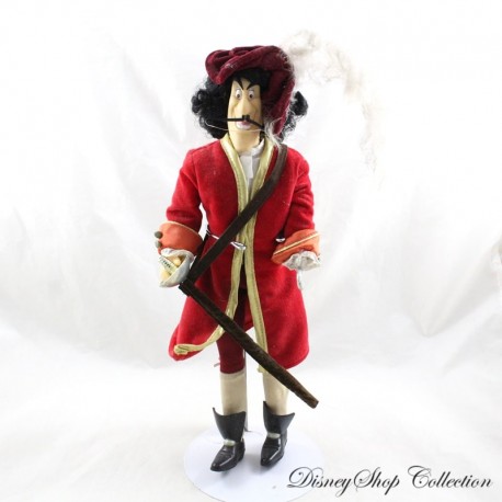 Poupée Capitaine Crochet DISNEY Peter Pan Les Villains 1998 Captain Hook 30 cm