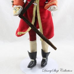 Captain Hook DISNEY Peter Pan Les Villains 1998 Captain Hook Doll 30 cm