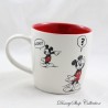 Tazza Topolino DISNEYLAND PARIS schizzo fumetto ceramica bianca Disney 8 cm