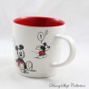 Mug Mickey DISNEYLAND PARIS croquis BD bande dessinée blanc céramique Disney 8 cm