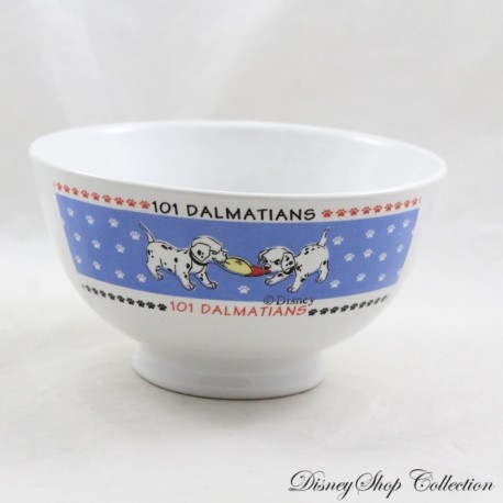 Vintage DISNEY 101 Dalmatians Ceramic 101 Dalmatians Dog Bowl 14 cm