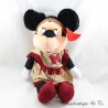 Vintage Minnie DISNEY Rubber Band Indian Plush Dress Brown 38 cm