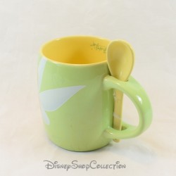 Taza Campanilla DISNEYLAND PARIS Campanilla Verde Vaso Disney 11 cm