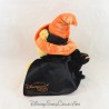 Peluche de Winnie the Pooh DISNEYLAND PARÍS Halloween Gato Negro Sombrero Naranja Disney 23 cm