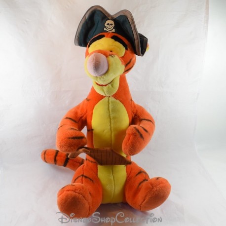 Großer DISNEY Tigger Plüsch als Pirat verkleidet 53 cm