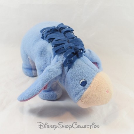 Peluche Automa Asino Eeyore DISNEY Fisher Price Cammina e parla francese 30 cm