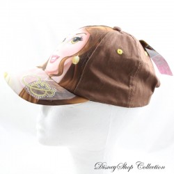 Casquette princesse Belle DISNEY La Belle et la bête marron strass taille 54