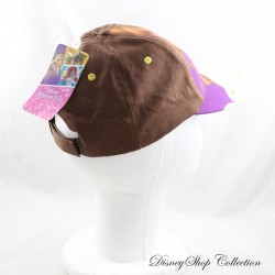 Gorra Princesa Belle DISNEY La Bella y la Bestia Marrón Diamantes de Imitación Talla 54