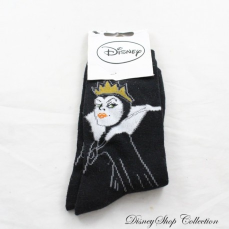 Paire de chaussettes Evil Queen DISNEY La méchante reine de Blanche-Neige et les 7 nains 35-41