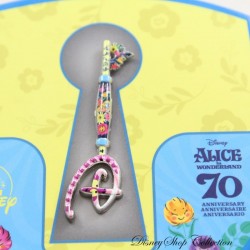 Spilla portachiavi Alice nel Paese delle Meraviglie DISNEY STORE Cerimonia di apertura 70° Anniversario Edizione Limitata