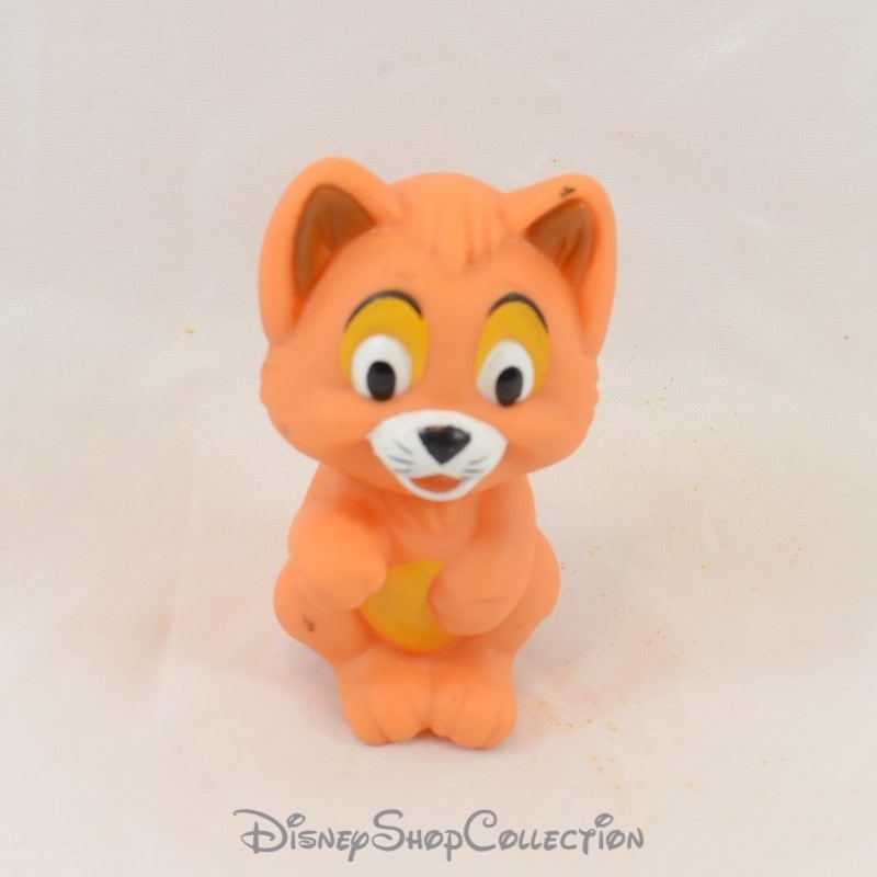 Figurine chat Oliver DISNEY Oliver & Cie vinyle pouet vintage 8 cm ...