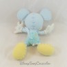 Peluche Mickey DISNEY STORE bleu ciel pastel 23 cm