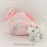 Marie DISNEY STORE Les Aristocats Cat Plush Bag White Pink Heart 20 cm