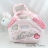 Marie DISNEY STORE Les Aristocats Cat Plush Bag White Pink Heart 20 cm