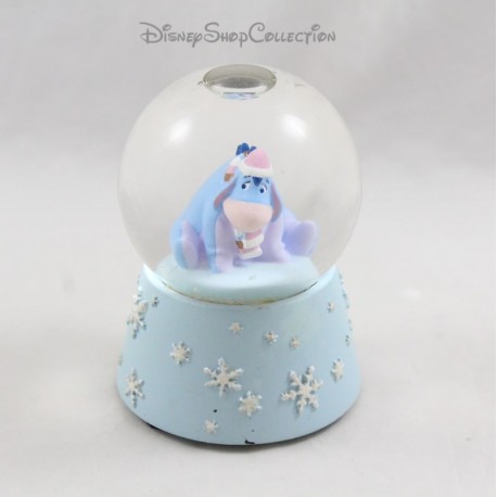 Mini snow globe Eeyore DISNEY snowflakes