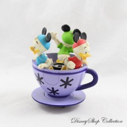 Fifi Riri Loulou DISNEY Donald Nephews Teacup Mug Attraction Figurine 10 cm