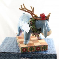 DISNEY Traditions Jim Shore Eeyore Vida de la Fiesta Navidad Figura Eeyore 23 cm