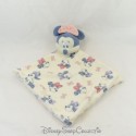 Doudou plat Minnie DISNEY Primark losange rose blanc 39 cm