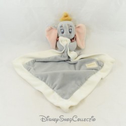 Doudou mouchoir éléphant Dumbo DISNEY Baby Simba Toys gris blanc 38 cm