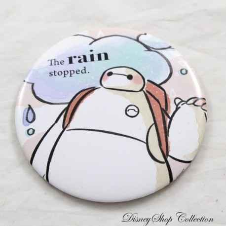 Badge Baymax DISNEY Pixar Les Nouveaux héros The Rain stopped rond 8 cm (R18)