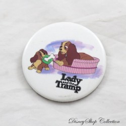 Dog badge Lady DISNEY Lady and the Tramp 2 Lady and the tramp round 6 cm (R18)