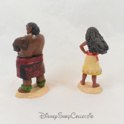 2er-Set DISNEY Jakks Vaiana und Chef Tui Figuren Spielset PVC 10 cm