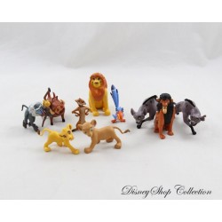 Set de 10 DISNEY Mufasa Rafiki Pumba Timón... Juego de PVC