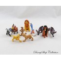 Set di 10 DISNEY Mufasa Rafiki Pumba Timon... PVC Playset