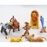 Set di 10 DISNEY Mufasa Rafiki Pumba Timon... PVC Playset