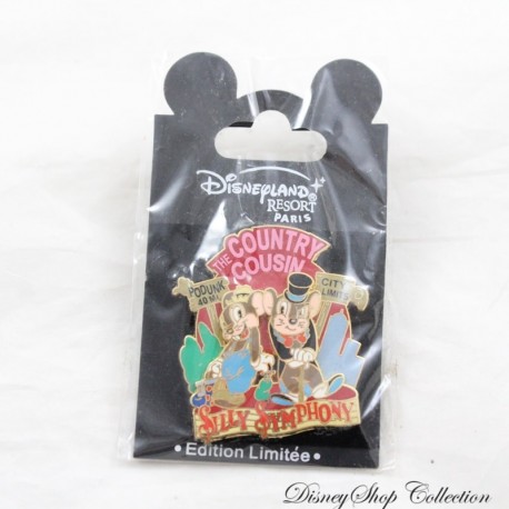 Il cugino di campagna DISNEYLAND RESORT PARIS Silly Symphony Edizione Limitata 900 spilla Disney (R18)