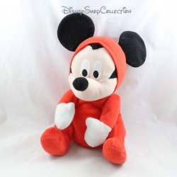 Peluche Mickey PTS SRL Pijama Disney Rojo
