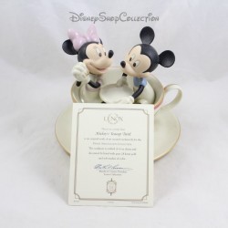 DISNEY SHOWCASE Lenox Mickey's Teetasse Twirl Mickey & Minnie Figur