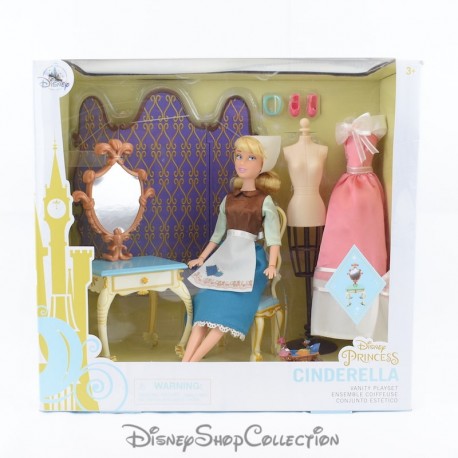 Cinderella Doll Box DISNEY STORE This Is Love Cinderella Dressing Table Playset
