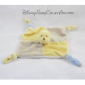 Security blanket Pooh DISNEY yellow gray square nodes The Pooh plate