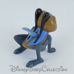Figurine Cri-Kee cricket DISNEY McDonald's Mcdo Mulan marron bleu 6 cm