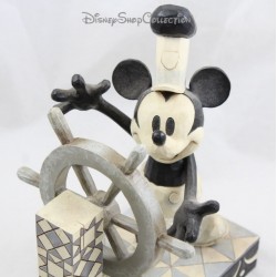 Mickey Steamboat Resin Statuette DISNEY TRADITIONS Showcase