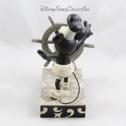 Mickey Steamboat Resin Statuette DISNEY TRADITIONS Showcase