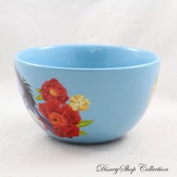 Eeyore donkey bowl DISNEY STORE blue Eeyore flowers floral ceramic 16 cm