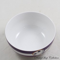 Jack Skellington Bowl DISNEY STORE The Nightmare Before Christmas Purple and White Ceramic 14 cm