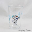 Frozen Glass DISNEY AMORA Mustard Frozen Olaf and Snowgies 10 cm