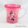 Minnie DISNEY STORE doppelwandiger Becher mit rosa Plastikbecher 9 cm