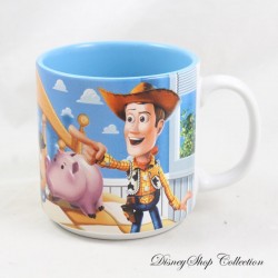 Toy Story Scene Mug DISNEY STORE exclusive Buzz Lightyear Rex Woody 10 cm