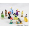 Set mit 10 DISNEY Prinzessinnenfiguren Königliche Abenteuer Kinderreime und PVC-Figuren