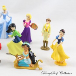 Set of 10 DISNEY Princess figurines Royal adventures Nursery rhymes and pvc figurines