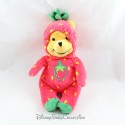 Peluche Winnie l'ourson NICOTOY Disney déguisé en fraise